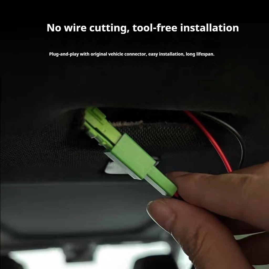 For Geely Galaxy E5 Car Trunk Atmosphere Light Rear Boot Lighting Modified Camping Lamp Car Decorative