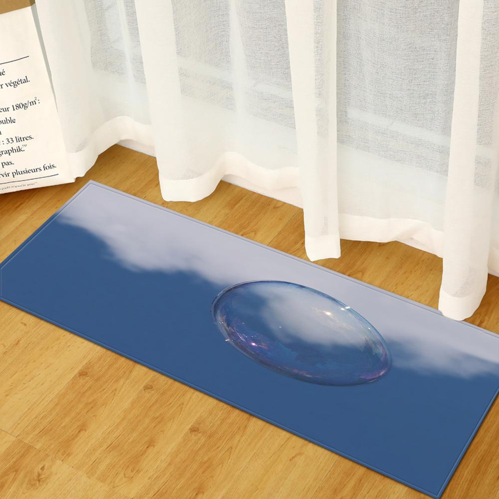 Fresh Home Door Mat Bathroom Bathroom Bathroom Absorbent Non-Slip Mat Bedroom Carpet Bay Window Mat Living Room Floor Mat