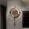 Punch-Free Modern Minimalist Wall Clock for Living Room Decoration