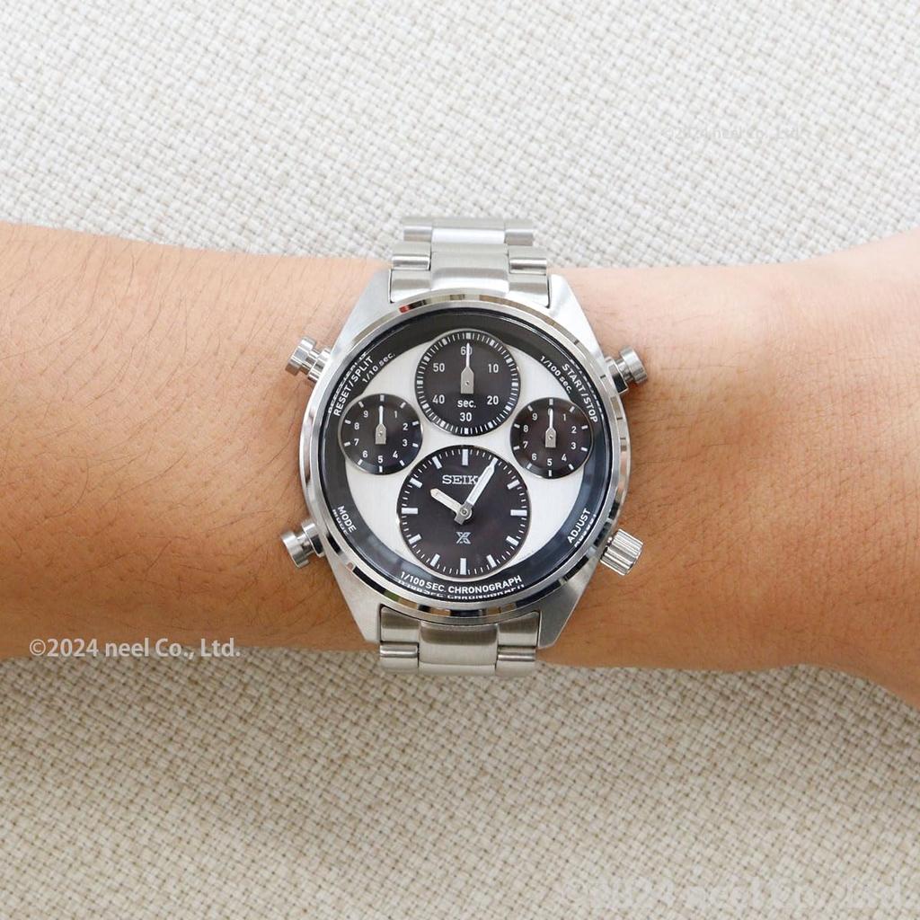 Prospex Speedtimer Solar Chronograph Sekundentaktung Weiß SBER001 [Seiko Uhr] 1/100 Herren