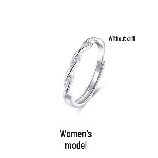 Inel Stea cu Cinci Colțuri pentru Femei - Lux Lejer, Design Coreean High-End, Bandă Argintie pentru Degetul Arătător, Perfect pentru Studente.