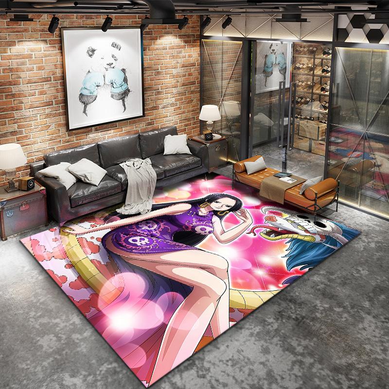 Boa Hancock Carpet Rug For Living Room Bedroom Home Sofa Decoration,kids Play Nonslip Floor Mat