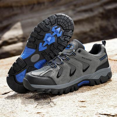 Hiking Shoes Outdoor New Four-season Hiking Waterproof and Non-slip Low-top Shoes Men's Travel Shoes