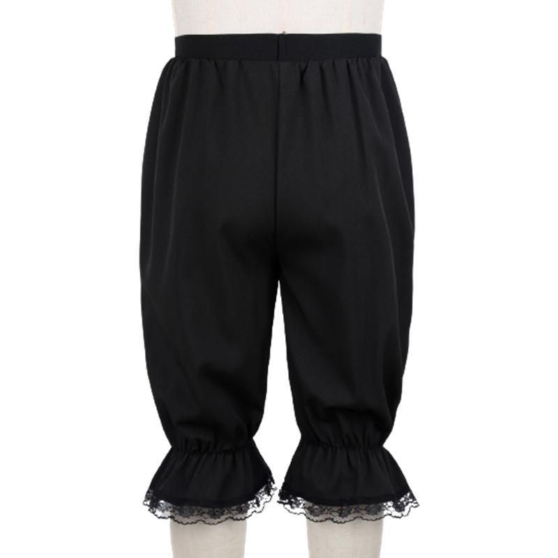 Dětské dívčí viktoriánské kalhoty Kostým Volná krajka Trim Bloomers