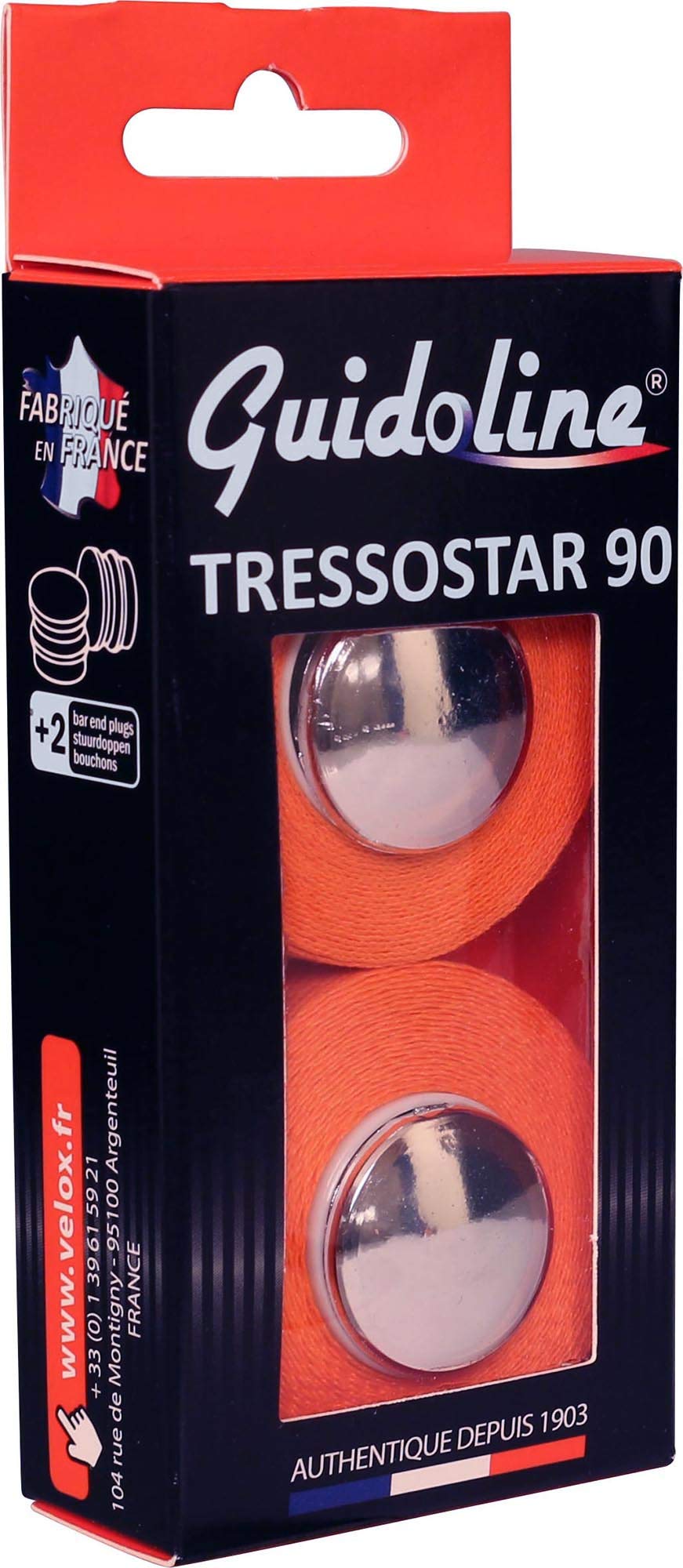 

VELOX TRESSOSTAR 90 DELUXE Хлопковая лента G900K07, Оранжевый, оранжевый