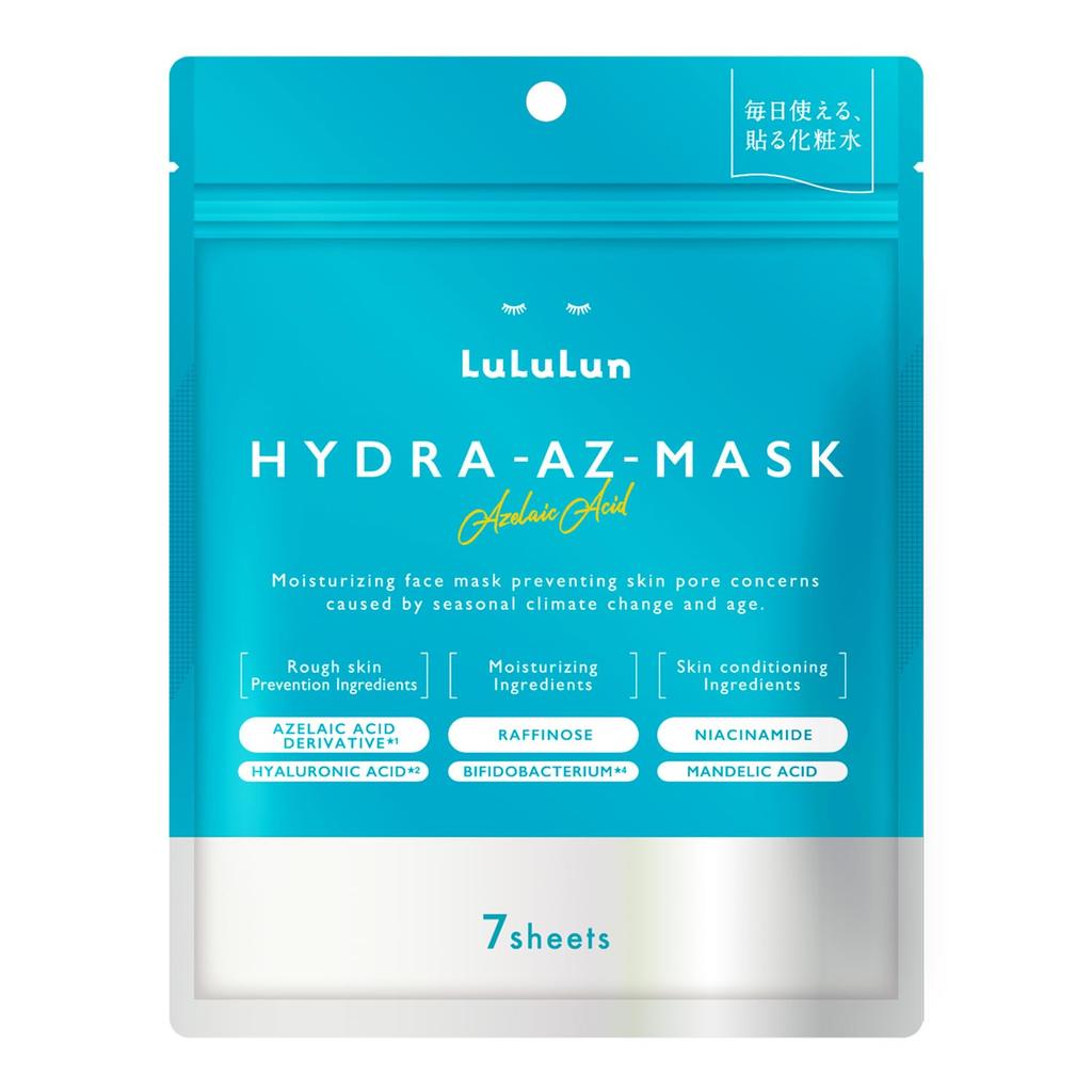 LuLuLun LuLuLun Hydra AZ Mask 7 Pieces Face Pack Sheet Mask