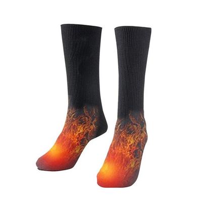Electric Warming Socks Comfortable Cotton Stretchable 21 To 30cm Thermal Electric Socks for Skiing