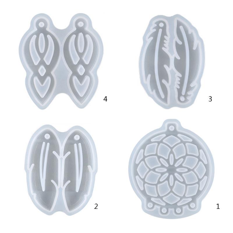 Traumfänger-Harzform, Traumfänger-Harz-Schlüsselanhänger-Form, Kunstharz-Gussform ist leicht zu zerlegen, DIY-Schmuckanhänger