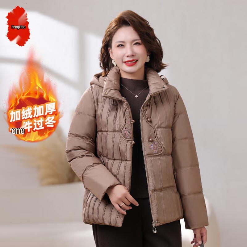 

Женская зимняя хлопковая куртка средней длины XL