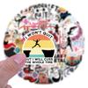 55 New Fitness Sports Graffiti Stickers Decorative Skateboard Suitcase Notebook DIY Stickers