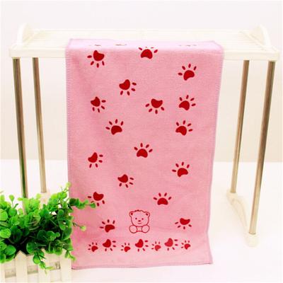 2Pcs Cute Microfiber Absorbent Drying Bath Beach Towel Baby Kids Cartoon Towel