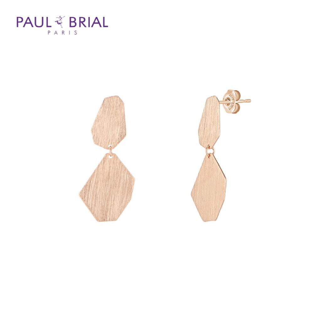

PAULBRIAL [SILVER] PWSE0094 Matte Polygon Earrings