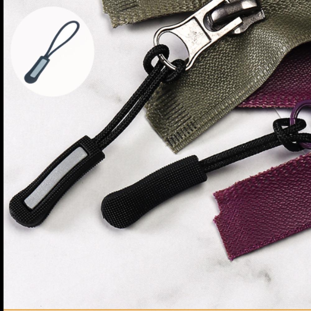 30Pcs Plastic Pulling Rope Reflective Zipper Rope Pull Tail Rope  Clothing, Luggage, Shoes and Boots