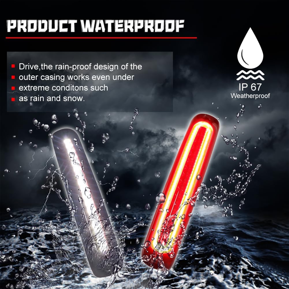 GTINTHEBOX Red Lens High Mount LED Third Brake Light Rear Cargo Lamp Stop Light Compatible with 1999-2007 Chevy Silverado GMC Sierra 1500 2500 3500