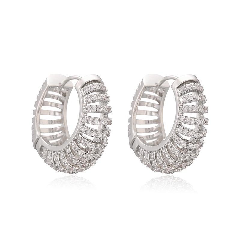 ED6420 European and American Style Elegant Retro Hoop Earrings