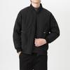 Mens Winter Down Jacket 90% White Duck Warm Puffer Coat With Baseball Collar Anti-Wrinkle Loose Fit
