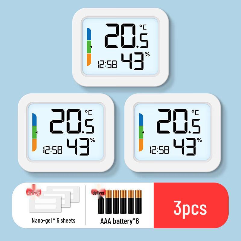 

Bodefu HC Smart Digital Thermohygrometer (3-Pack)