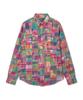 POLO RALPH LAUREN Classic Fit Patchwork Madras Work Shirt - Multi