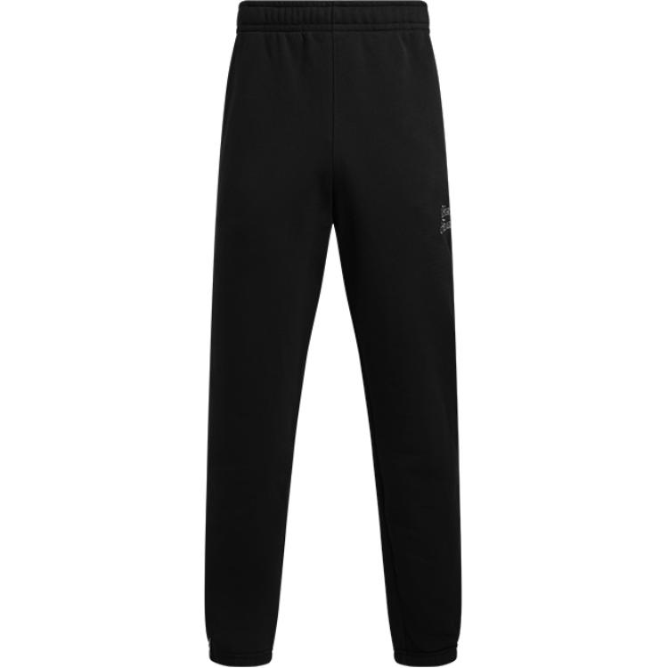 

Under Armour Loose Fit Tapered Woven Durable Sports Pants Men pants Black 6005895-001 XL