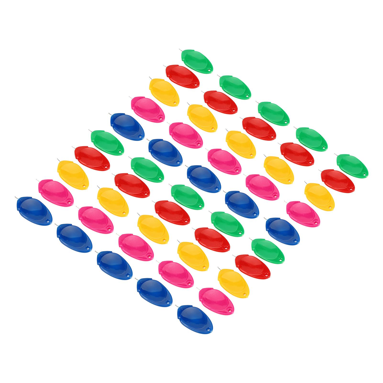 

50 шт. нитевдевателей 5 цветов маленькие легкие игольницы швейные нитевдеватели инструменты для вышивки