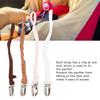4pcs Baby Knitted Pacifier Clip Portable Infant Pacifier Chain Holders Accessory