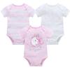 3 Items Baby Girls Clothes  Pour Nouveaux Cotton Short Sleeve Girl Bodysuit 0-12 Months Newborn Boys Clothing Toddler