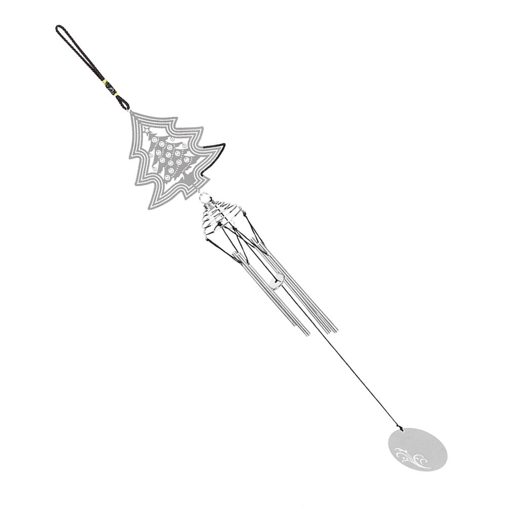 Rotating Wind Chimes DIY Personality Novelty Ornaments Crafts Decorations 315E Christmas Tree