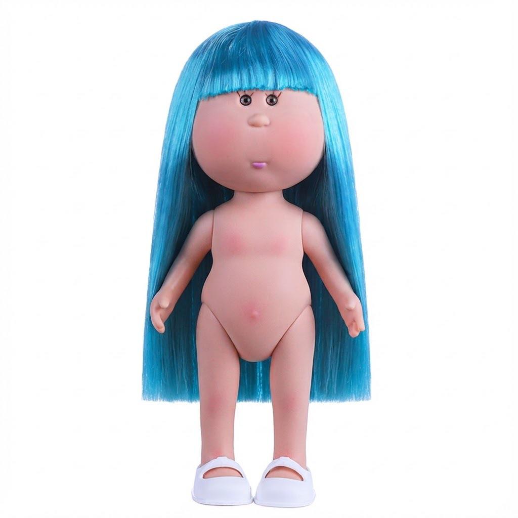Bambola Patata Nuda Mia Spanish Waldorf Fatta a Mano 24cm Set Fai da Te