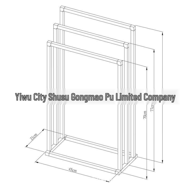 

MDNG Floor-standing Towel Rack
