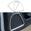 Car Rear Door Speaker Frame Cover Trim for Jeep Compass 2017 2018 2019 2020 Audio Speaker Decor Sticker Interior Accessories