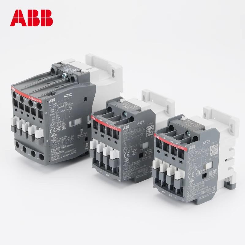 ABB AX09-30-10-80 Three-phase Contactor, 380V AC, AC220V, New Energy Model
