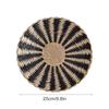 Bohemian Wind Straw Background Wall Decorations Creative Children s Room Hand Woven Plate Decorative Hanging