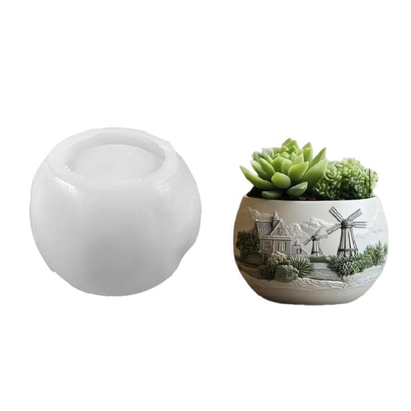 Mehrzweck-Blumenvasen-Silikonform Vielseitiges Harz-Gießset für Heim- und Bürodekoration und Schmuckaufbewahrung