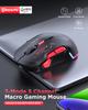 MKESPN W12 10-button Macro Gaming Mouse Both Hand Wireless Bluetooth Tri-mode Ergonomic Ambidextrous Multi-channel Large RGB