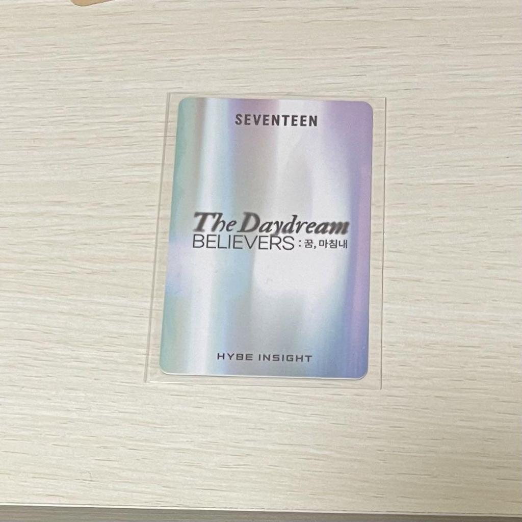 [USED] Admission Bonus Hive Insight Seventeen S.Coups Trading Cards Seventeen