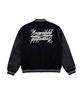 Cream Soda Lab Crsdel Logo Varsity Jacket Black
