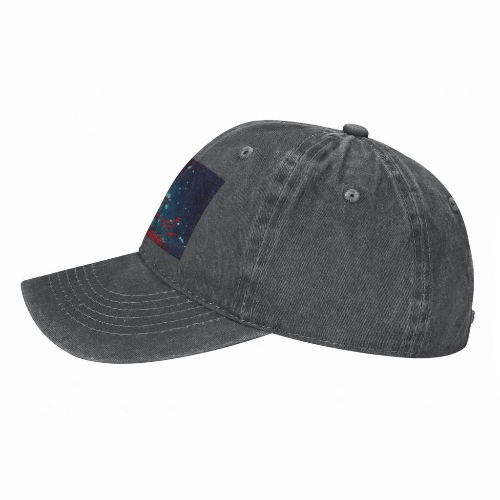 Hollow Knight Washed Denim Cap Casual Baseball Caps Adjustable Hat Summer Unisex Baseball Hats