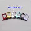 SIM Card Tray For Iphone 11/11pro/11promax Card Slot Drawer Holder Drawer Chip Card Tray Sim Card Reader Socket For 11ProMax