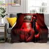 Guantoni da Boxe Pugile Combattimento Cartone Animato Morbida Coperta di Flanella per Letti Camera da Letto Divano Picnic, Coperta Plaid per Coprire Tempo Libero all'Aperto Regalo
