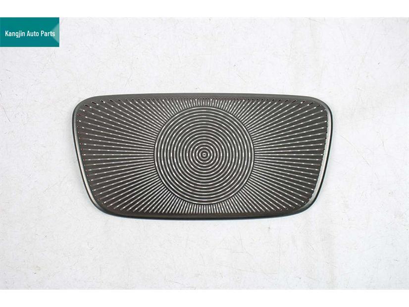 Dustproof Black Titanium Speaker Cover for Front Door Vent - Compatible with Ideal 25 I8 Stainless Steel Interior.