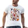 Over the Garden Wall Pattern TShirt Big and Tall Crew Neck Tee