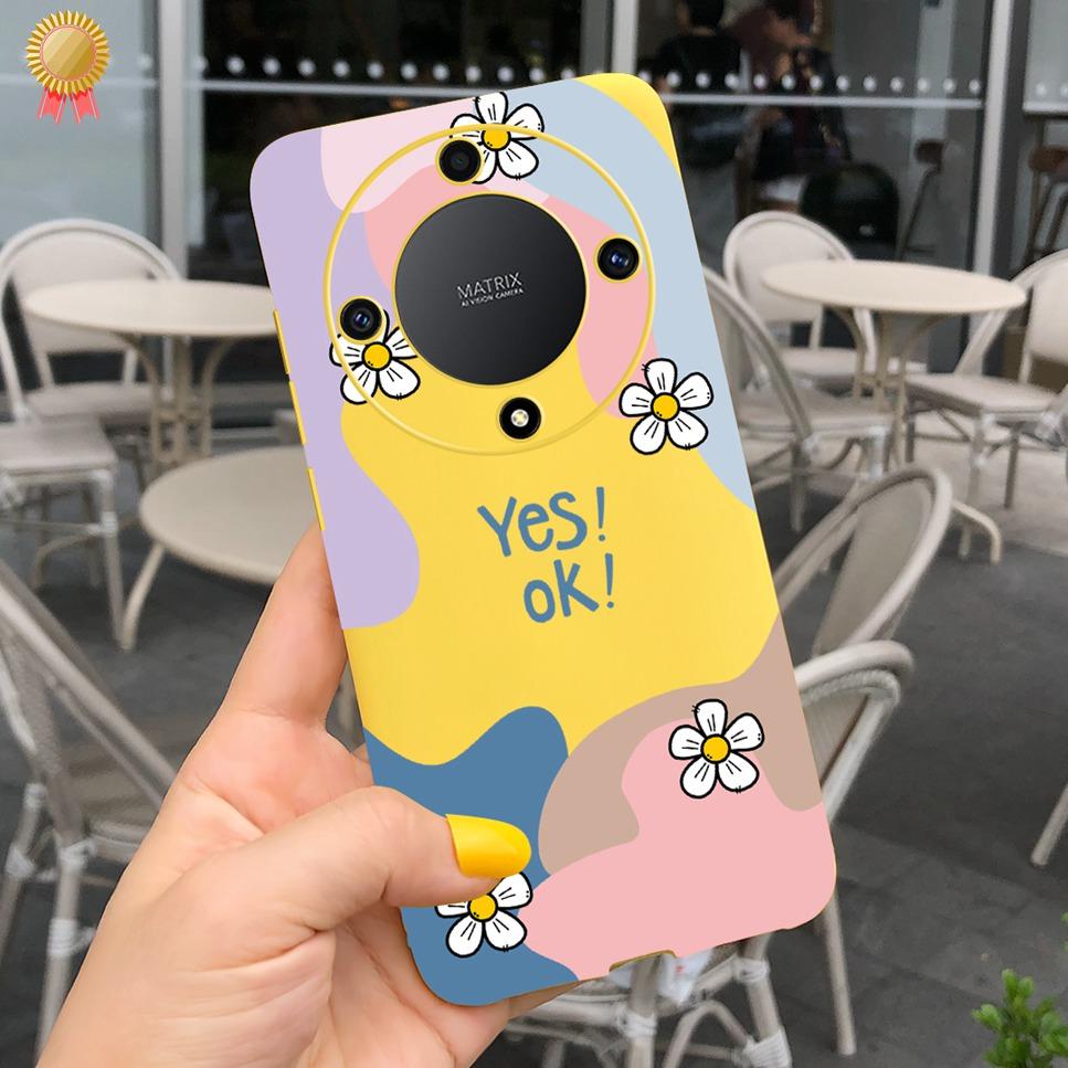 Luxury Case For Honor X9a Soft TPU Capa COOL New Cute Animal Painted Back Coque For Honor X9a X8A X7A 9XA 8XA 7XA  Bumper Bags
