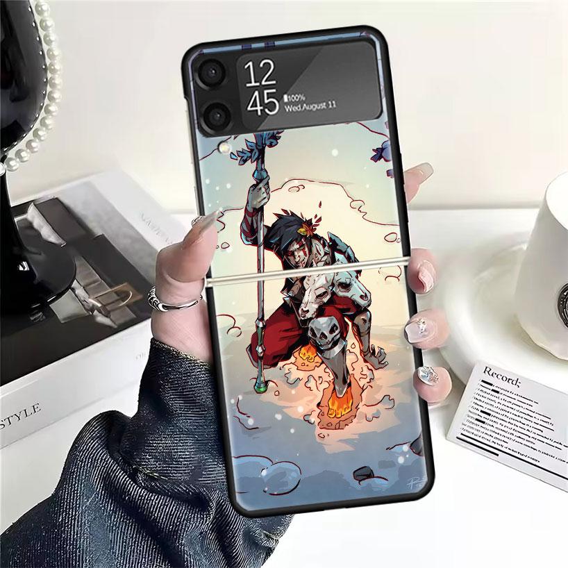 

Game Hades Action Cases For Samsung Galaxy Z Flip 4 5 6 7 3 Z Flip7 Flip6 Flip4 Flip5 Flip3 5G Hard Shockproof Fundas Cover Samsung Z Flip