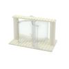 MOC City Friends House Parts Fence Stairs Ladder Gate Building Blocks Door Window Figures Garden Leduo DIY Accessories Bricks