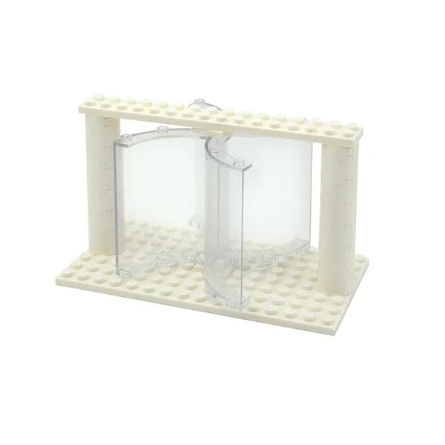 MOC City Friends House Parts Fence Stairs Ladder Gate Building Blocks Door Window Figures Garden Leduo DIY Accessories Bricks