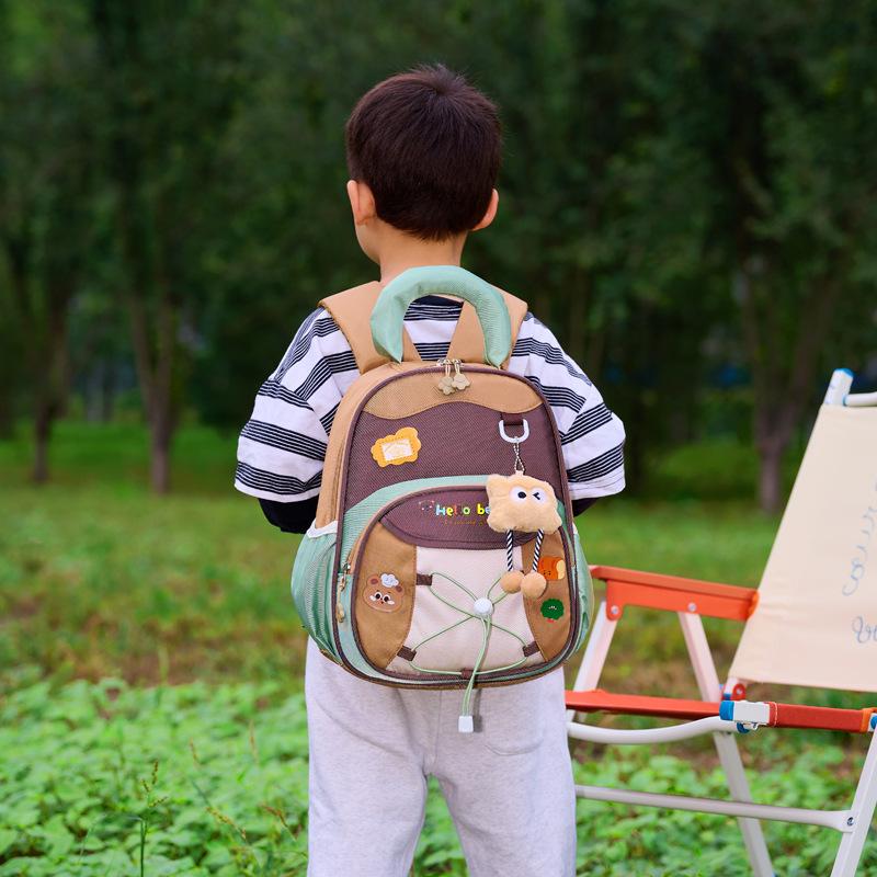 Cute Cartoon Backpack for Boys Girls Lightweight Preschool Kindergarten School Bag Small Kids Daypack for Travel Kawaii Backpack