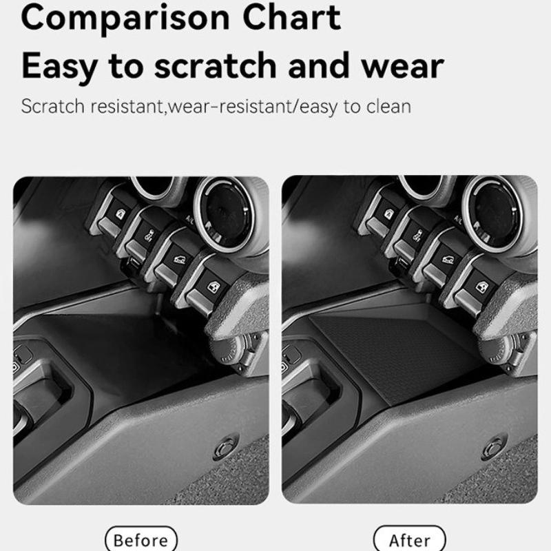 1pcs Center Console Storage Box Organizer Accessories Stowing Tidying Car Central Tray Pad for Suzuki Jimny 2025 2025