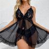 2026 Sexy Fishnet Bodysuit Womens Intimates Halter See Through Teddy Ropa Intima Feminina Open Crotch Exotic Lingerie Costume