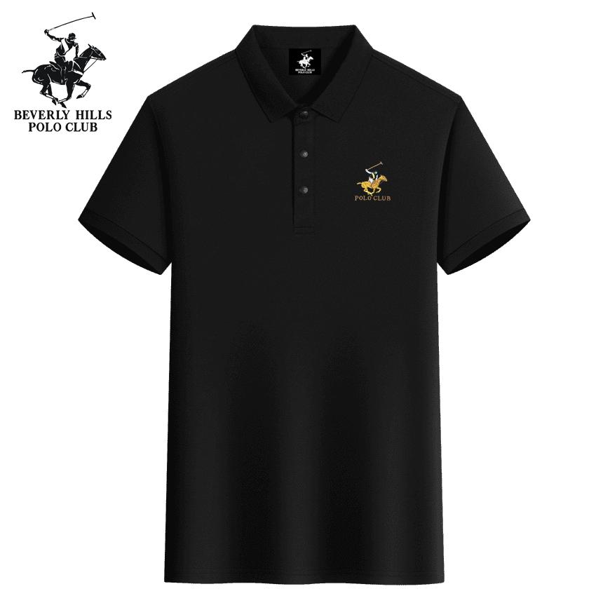 

POLO CLUB 2025 Summer New Colorful Pony Embroidered Business Casual Solid Color Polo Shirt Couple Polo Shirt 3XL