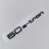 3D ABS Logo 30 40 45 50 E-tron GT Letters Sticker Car Rear Trunk Emblem Badge For qaz22 A3 SQ6 Q5 Q6 Q8 Q4 Etron Accessories